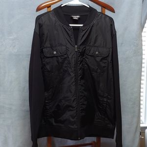 Michael Kors zip up lightweight bomber jacket